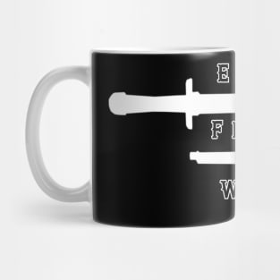 Earp Fight Win - White Mug